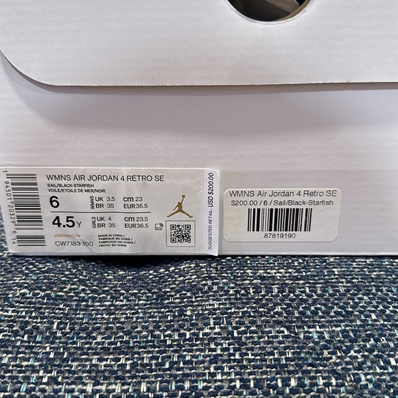 Jordan 4 Retro SE Starfish - Picture 9 of 10